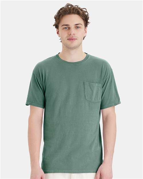 ComfortWash by Hanes Unisex Garment-Dyed Pocket T-Shirt - ComfortWash by Hanes GDH150