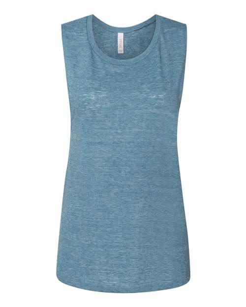 BELLA + CANVAS Women's Flowy Scoop Muscle Tank - BELLA + CANVAS 8803