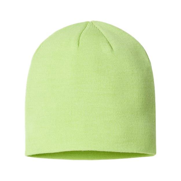 Atlantis Headwear Sustainable Beanie - Atlantis Headwear HOLLY Atlantis Headwear Acid Green One Size