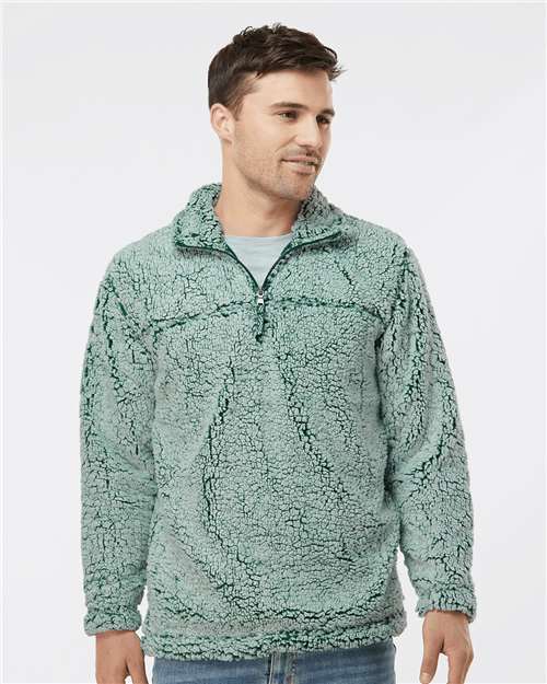 Boxercraft Unisex Sherpa Fleece Quarter-Zip Pullover - Boxercraft Q10