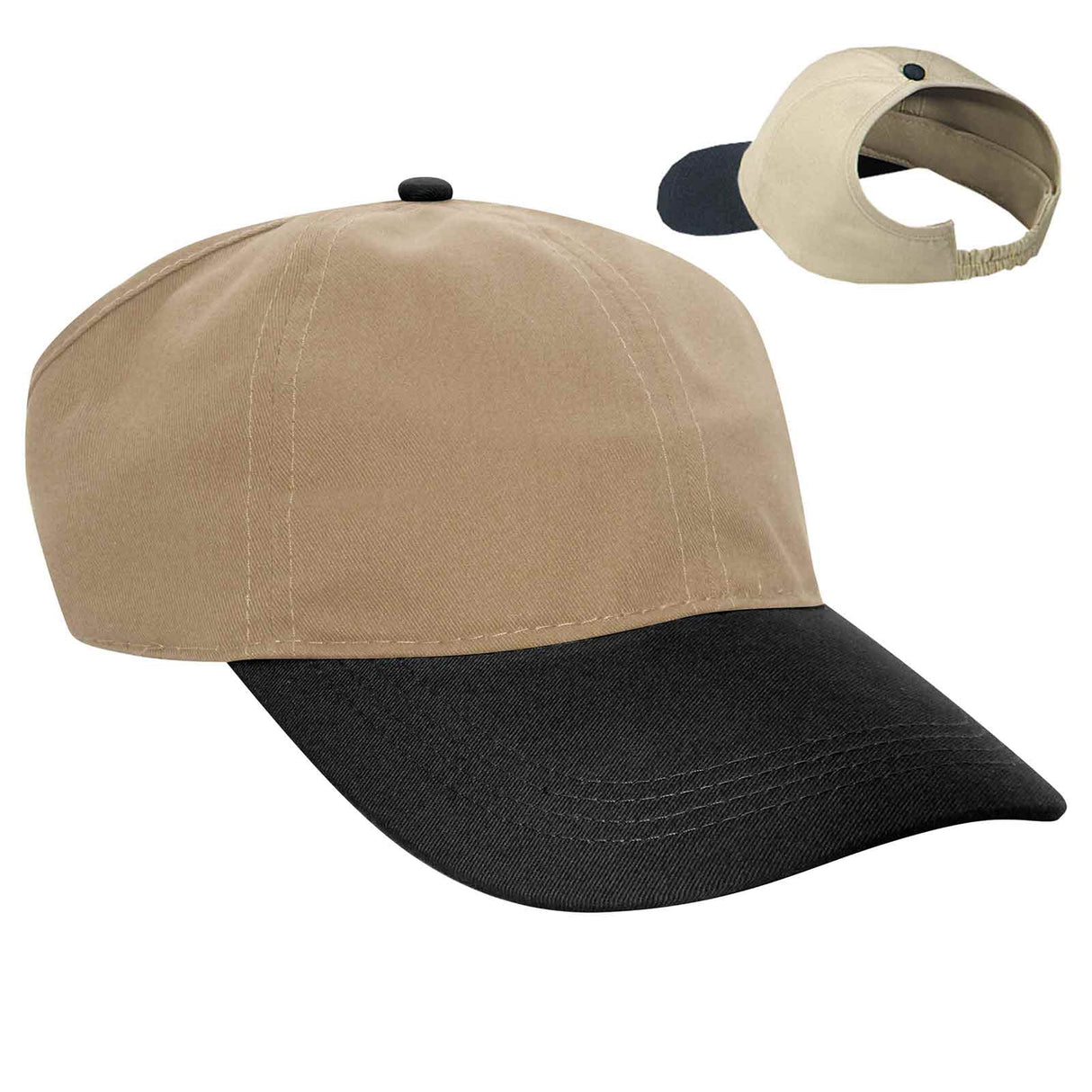 OTTO CAP® 4 Panel Ponytail Cap OTTO 69-291