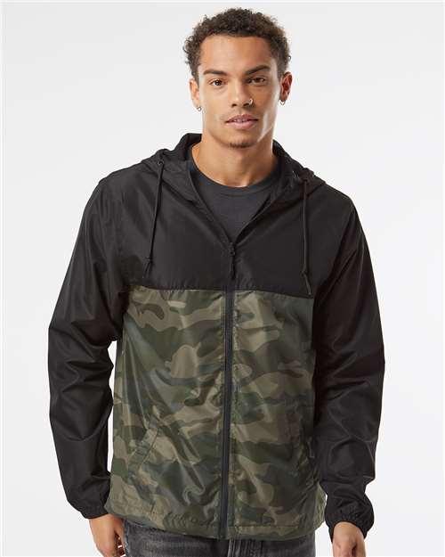 Independent Trading Co. EXP54LWZ Men's Lightweight Windbreaker Full-Zip Jacket | Wholesale Windbreaker