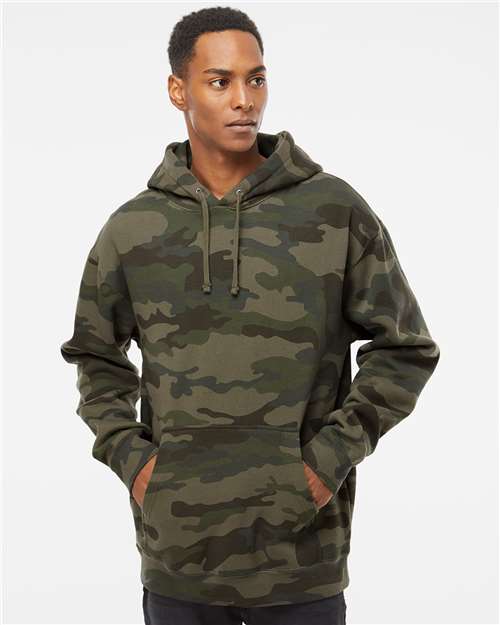 Independent Trading Co. IND4000 Unisex Heavyweight Hooded Sweatshirt | Wholesale Bulk Hoodie