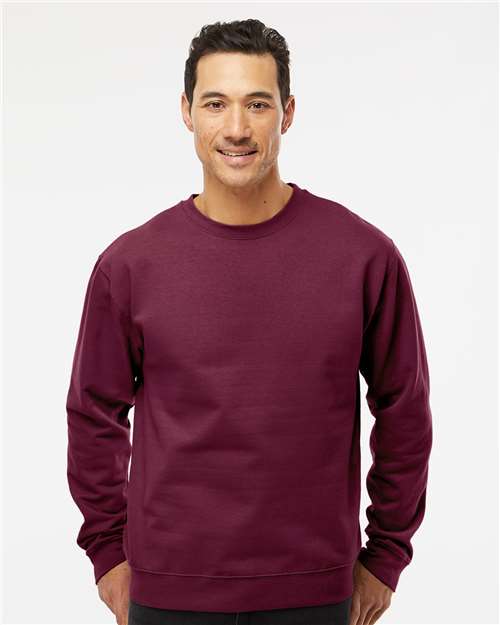 Independent Trading Co. SS3000 Unisex Midweight Crewneck Sweatshirt | Wholesale Bulk Crewneck
