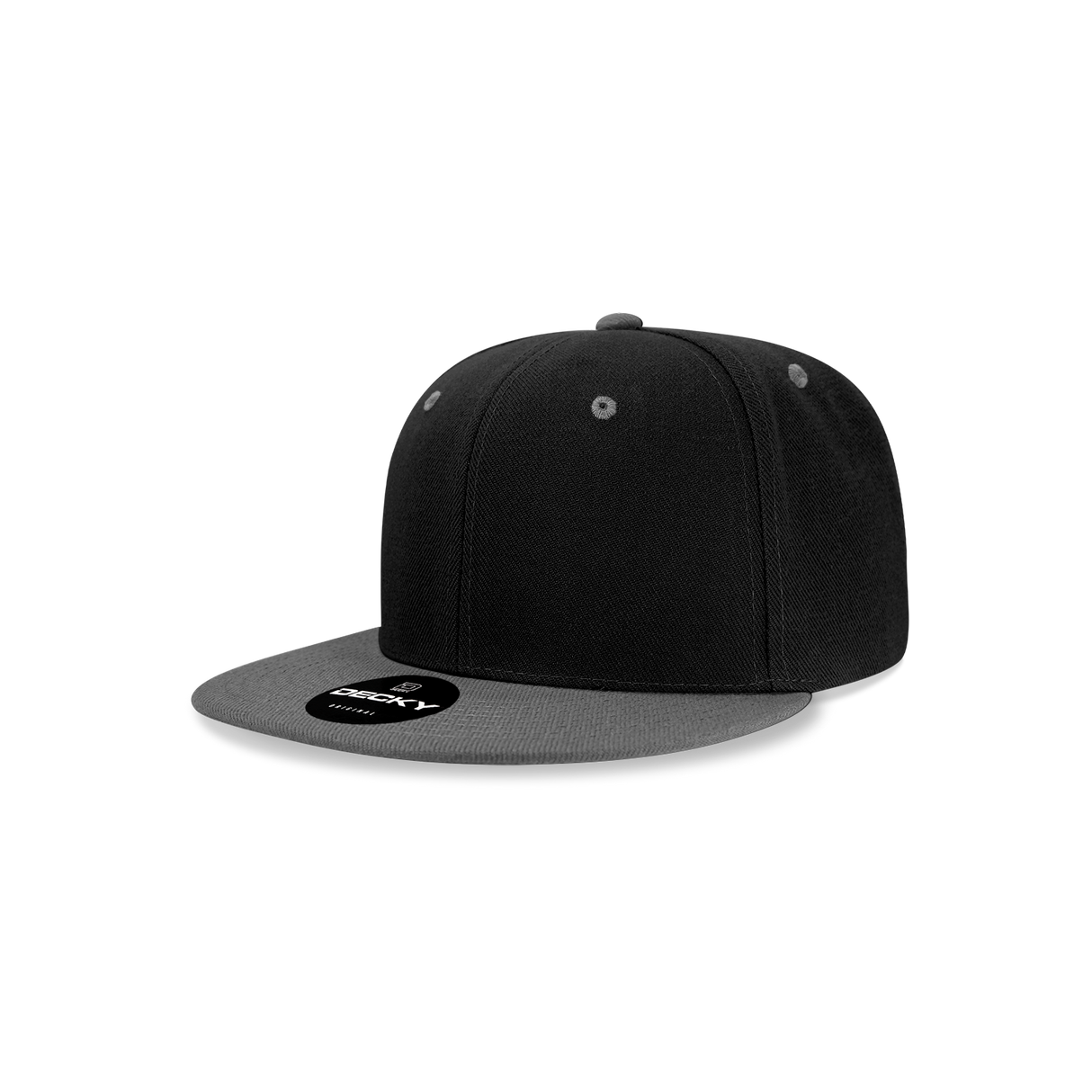 Decky Youth 6 Panel High Profile Structured Acrylic/Polyester Snapback | Decky 7011