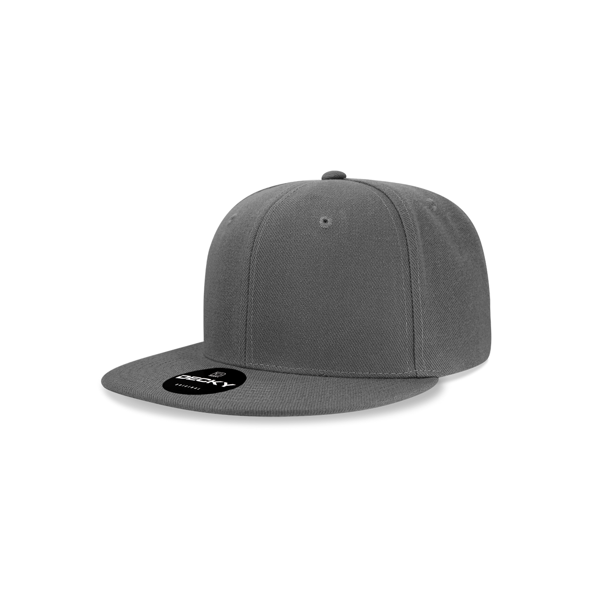 Decky Youth 6 Panel High Profile Structured Acrylic/Polyester Snapback | Decky 7011