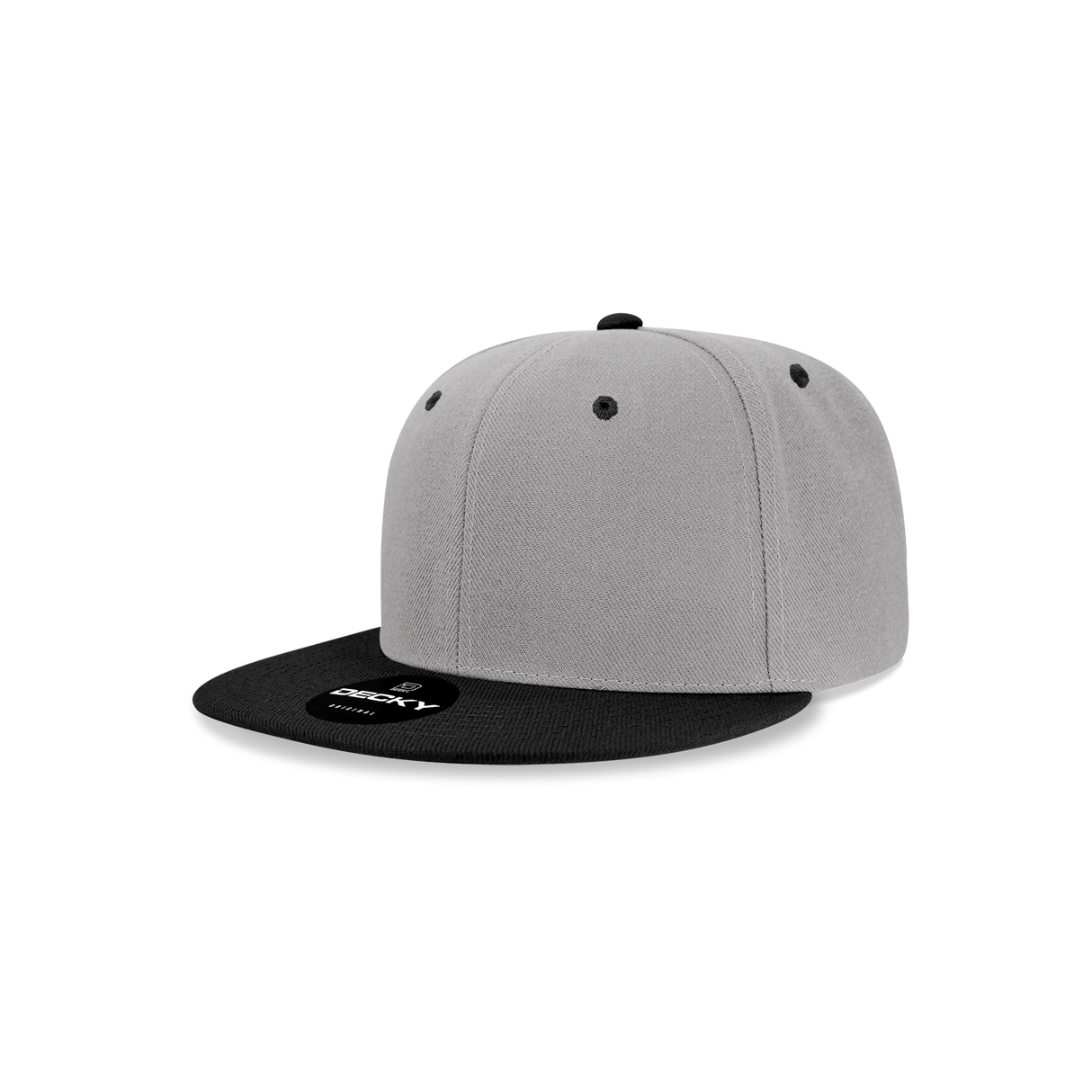 Decky Youth 6 Panel High Profile Structured Acrylic/Polyester Snapback | Decky 7011