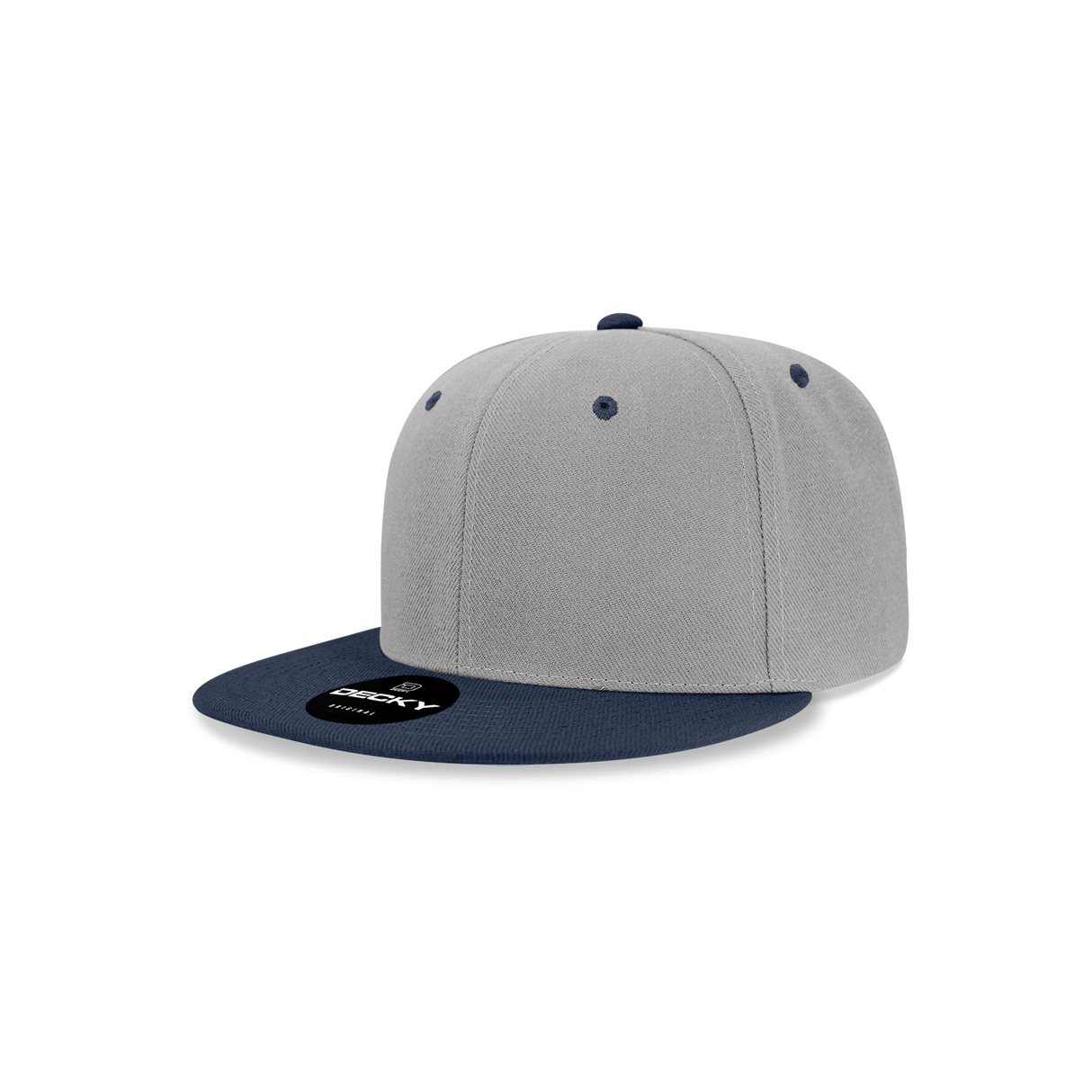 Decky Youth 6 Panel High Profile Structured Acrylic/Polyester Snapback | Decky 7011