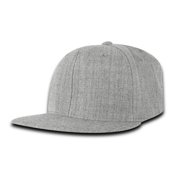 Decky Youth 6 Panel High Profile Structured Acrylic/Polyester Snapback | Decky 7011