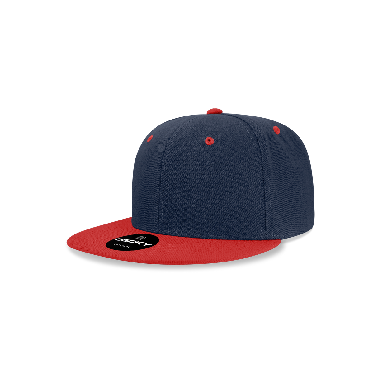 Decky Youth 6 Panel High Profile Structured Acrylic/Polyester Snapback | Decky 7011