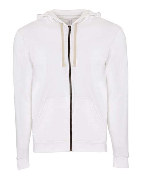 Next Level Unisex Santa Barbara Full-Zip Hoodie Sweatshirt - Next Level 9602