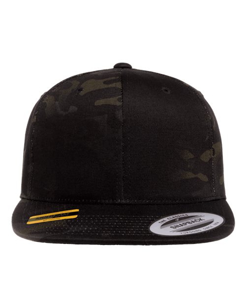 YP Classics Premium Flat Bill Snapback Cap - Yupoong 6089M