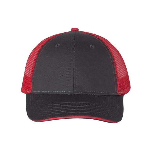 Valucap Sandwich Trucker Cap - Valucap S102 Valucap