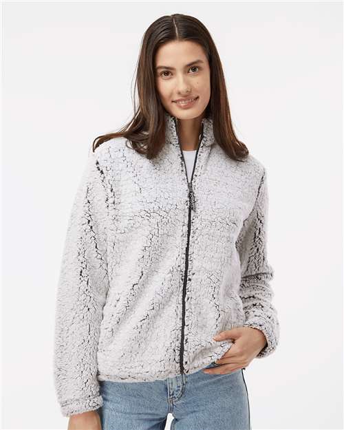 Boxercraft Women’s Sherpa Full-Zip Jacket - Boxercraft Q12