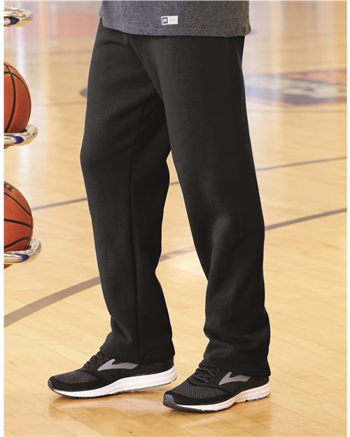 Russell Athletic Unisex Dri Power® Open-Bottom Pocket Sweatpants - Russell Athletic 596HBM