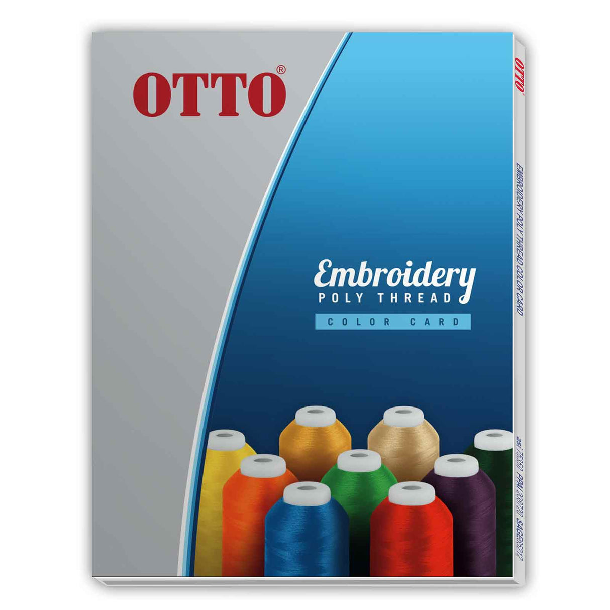 OTTO® Embroidery Poly Thread Color Card OTTO 72-746