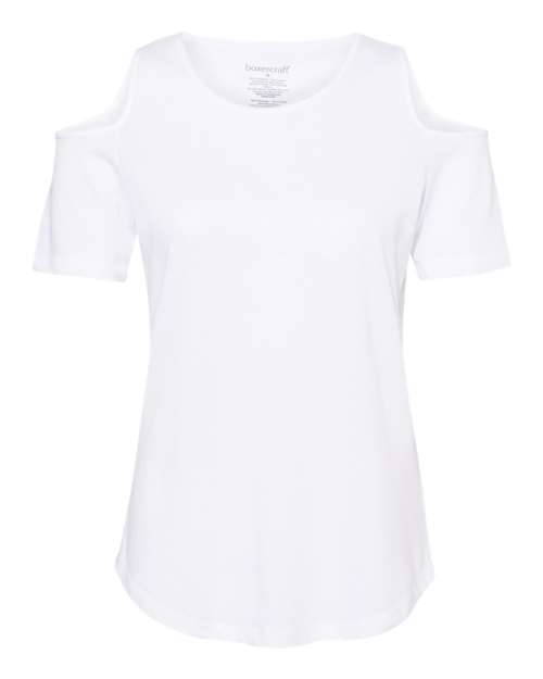 Boxercraft Women's Cold Shoulder T-Shirt - Boxercraft T32