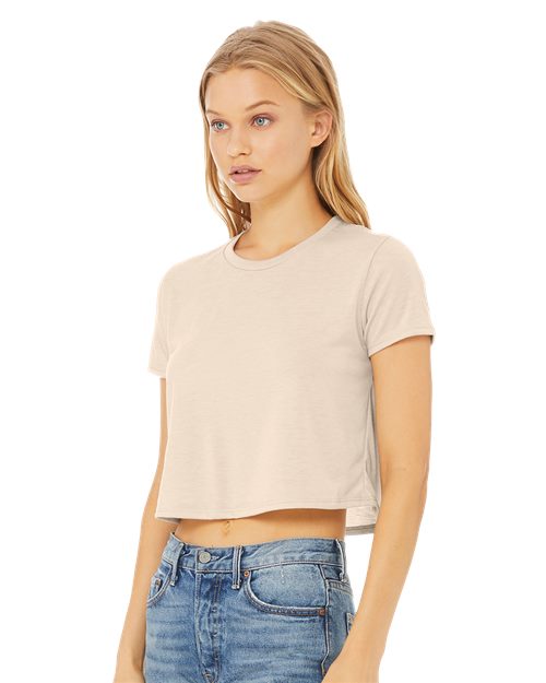BELLA + CANVAS Women’s Flowy Crop Tee - BELLA + CANVAS 8882