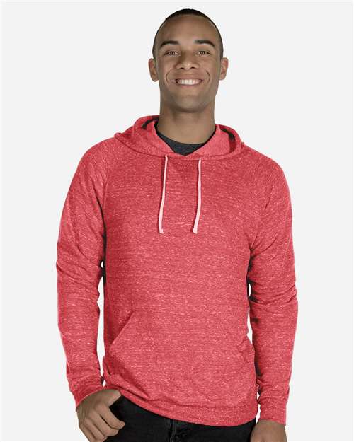 JERZEES Unisex Snow Heather French Terry Raglan Hooded Sweatshirt - JERZEES 90MR