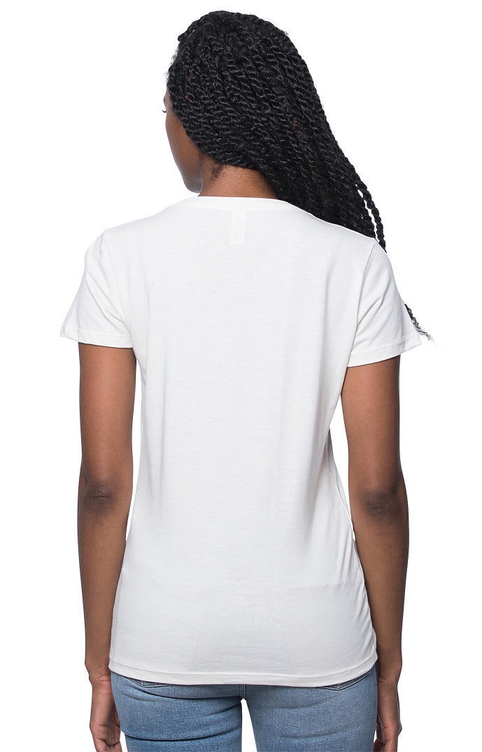 Royal Apparel 73001 Women's Viscose Bamboo Organic Cotton Tee - Canvas