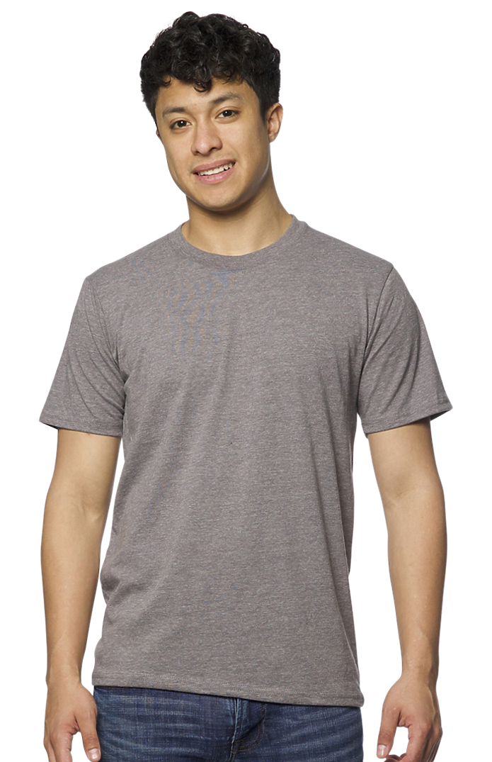 Royal Apparel 73051 Unisex Viscose Bamboo Organic Cotton Tee - Cloudburst