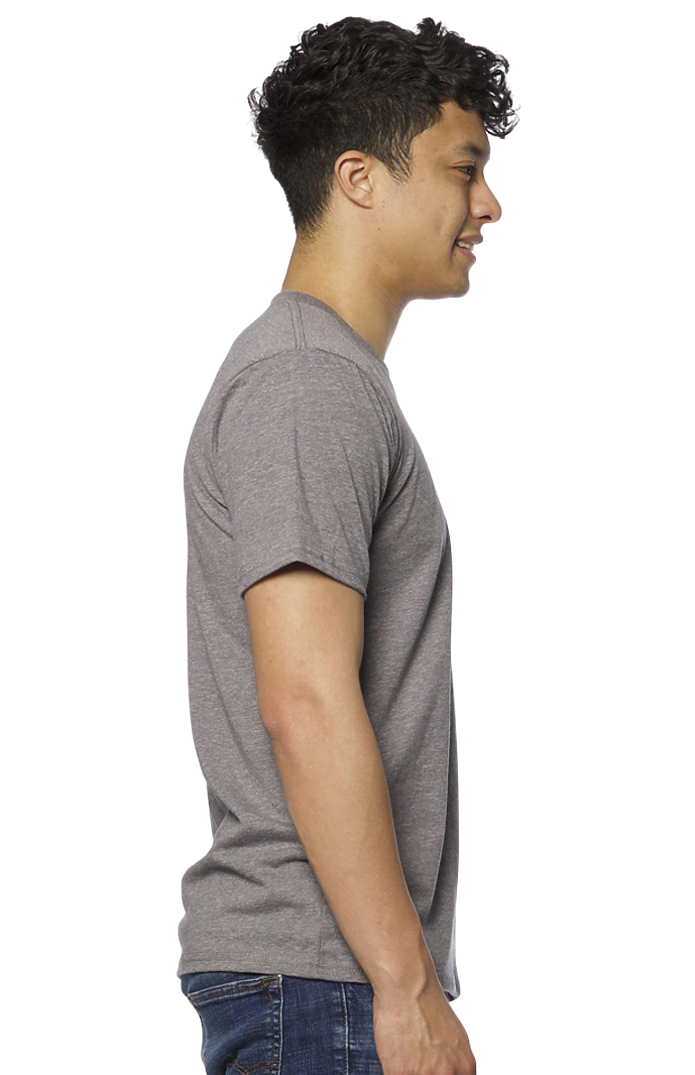 Royal Apparel 73051 Unisex Viscose Bamboo Organic Cotton Tee - Cloudburst