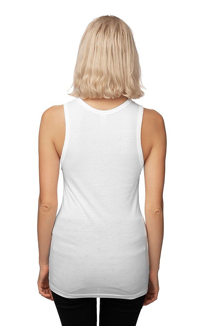 Royal Apparel 73058 Unisex Viscose Bamboo Organic Cotton Tank Top - Frost
