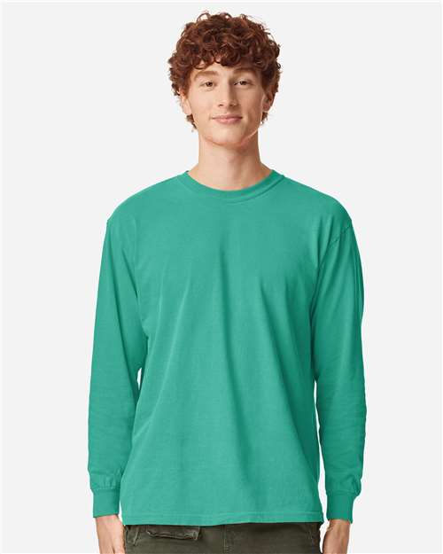 Comfort Colors Unisex Garment-Dyed Heavyweight Long Sleeve T-Shirt - Comfort Colors 6014