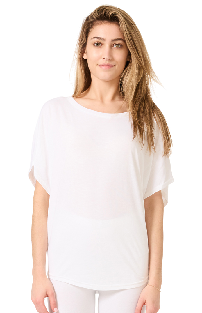 Royal Apparel 73635 Women's Viscose Bamboo Organic Cotton Poncho - Frost
