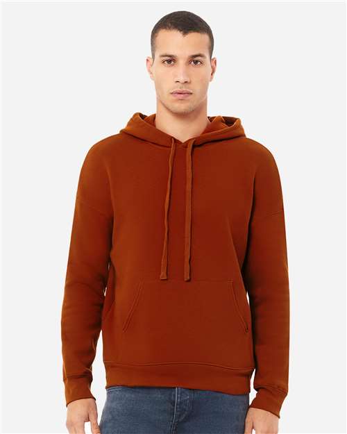 Bella + Canvas 3729 Unisex Sponge Fleece Drop Shoulder Hoodie Sweatshirt