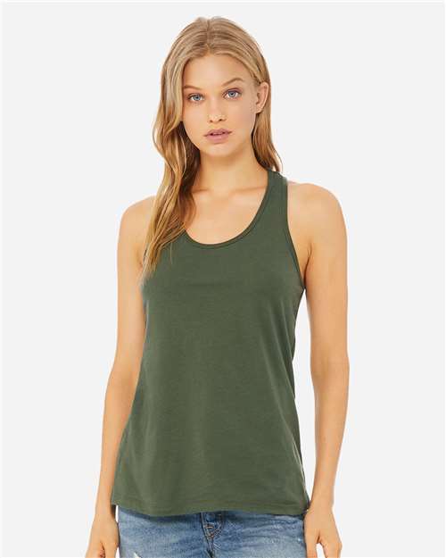 BELLA + CANVAS Women's Jersey Racerback Tank - BELLA + CANVAS 6008