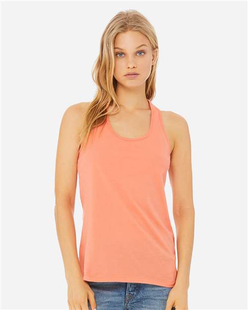BELLA + CANVAS Women's Jersey Racerback Tank - BELLA + CANVAS 6008
