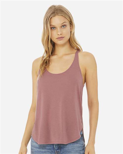 BELLA + CANVAS Women's Flowy Tank with Side Slit - BELLA + CANVAS 8802