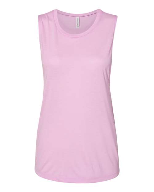 BELLA + CANVAS Women's Flowy Scoop Muscle Tank - BELLA + CANVAS 8803