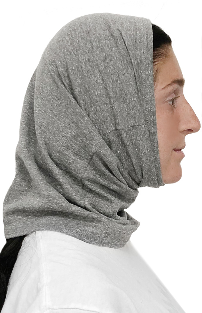Royal Apparel 74700 Unisex Visc Bamboo Spndx Neck Gaiter - Cloudburst