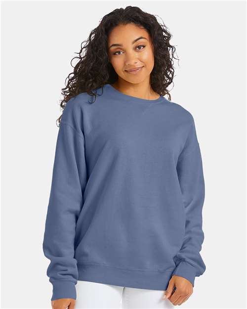 ComfortWash by Hanes Unisex Garment-Dyed Crewneck Sweatshirt - ComfortWash by Hanes GDH400