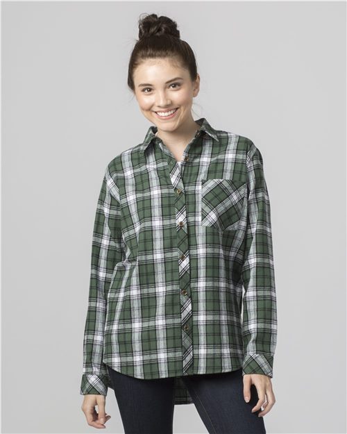 Boxercraft Women's Flannel Shirt - Boxercraft F50