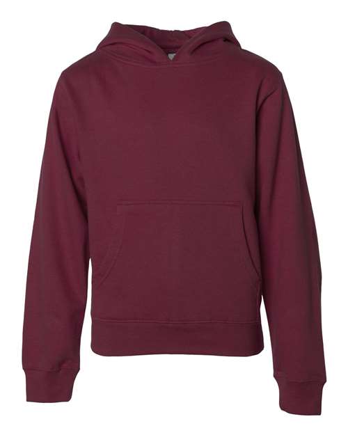 Independent Trading Co. SS4001Y Youth Midweight Hooded Sweatshirt | Wholesale Youth Hoodie