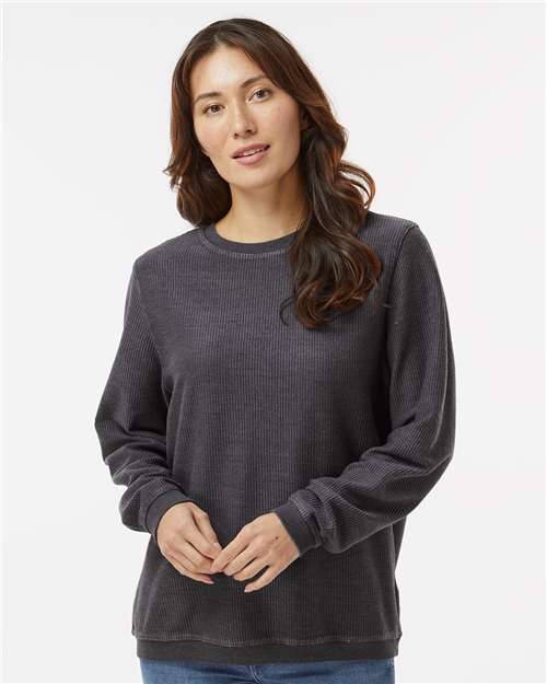 Boxercraft Unisex Corded Crewneck Sweatshirt - Boxercraft D02