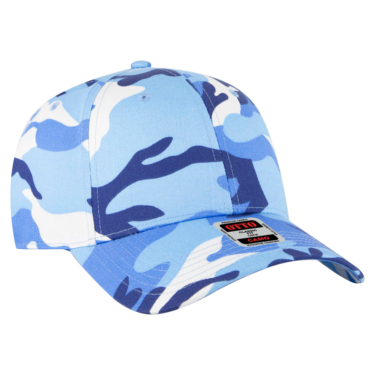 OTTO CAP® Camouflage 6 Panel Low Profile Baseball Cap OTTO 78-353