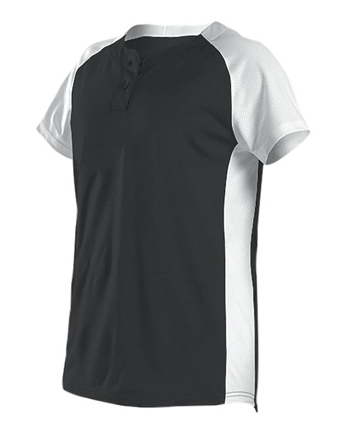 Alleson Athletic Girls' Two Button Fastpitch Jersey - Alleson Athletic 522PDWG