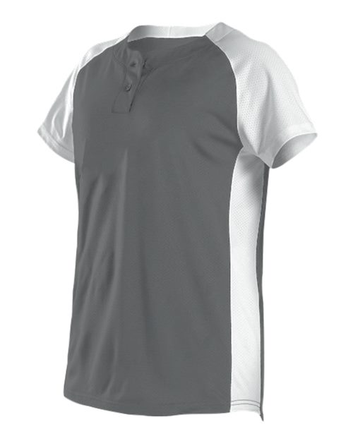 Alleson Athletic Girls' Two Button Fastpitch Jersey - Alleson Athletic 522PDWG