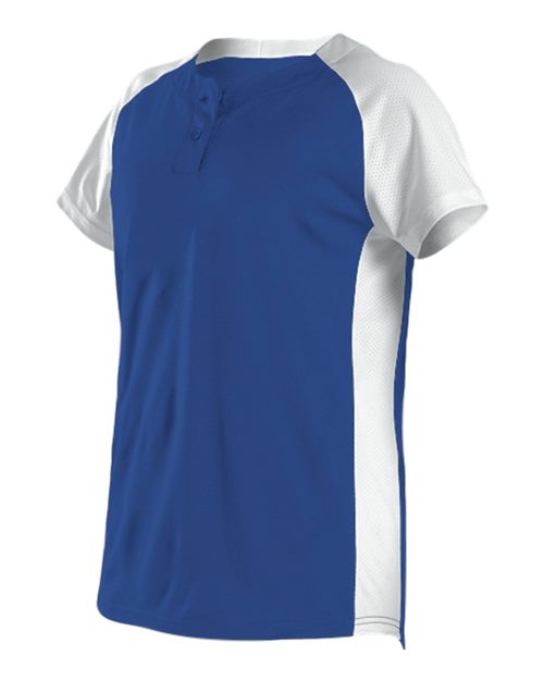 Alleson Athletic Girls' Two Button Fastpitch Jersey - Alleson Athletic 522PDWG