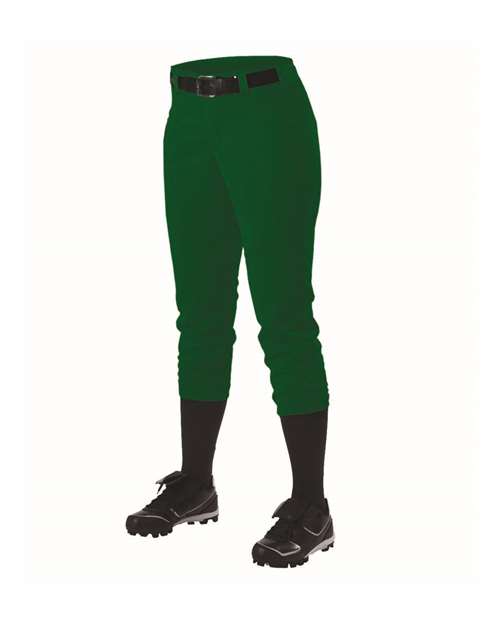 Alleson Athletic Girls' Fastpitch Softball Pants with Belt Loops - Alleson Athletic 605PBWY