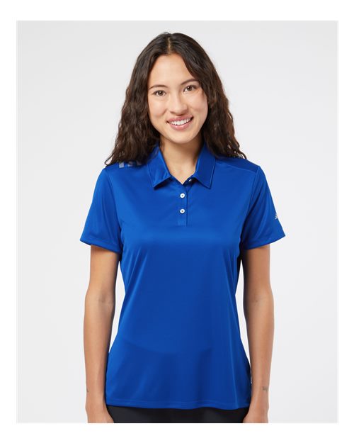 Adidas Women's 3-Stripes Shoulder Polo - Adidas A325