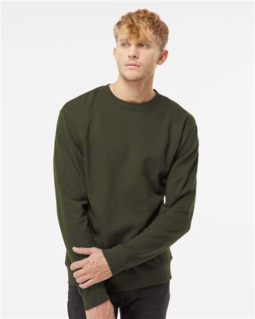 Independent Trading Co. SS3000 Unisex Midweight Crewneck Sweatshirt | Wholesale Bulk Crewneck