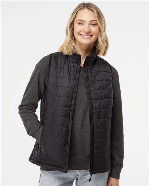 Independent Trading Co. Women's Puffer Vest - Independent Trading Co. EXP220PFV