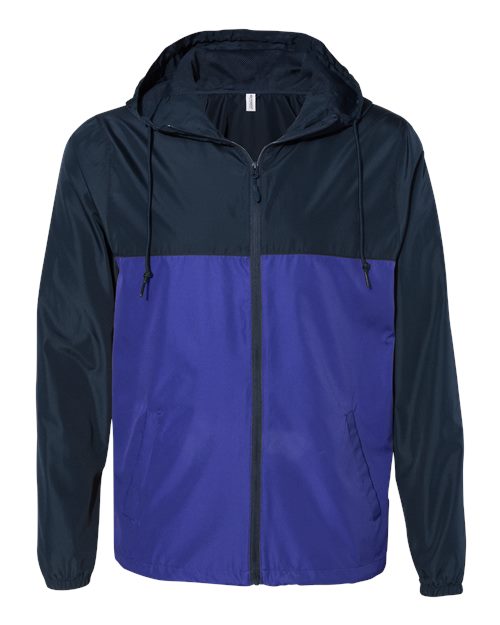 Independent Trading Co. EXP54LWZ Men's Lightweight Windbreaker Full-Zip Jacket | Wholesale Windbreaker