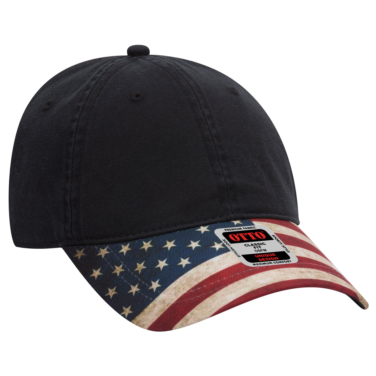 OTTO CAP® 6 Panel Low Profile Baseball Cap OTTO 80-1180