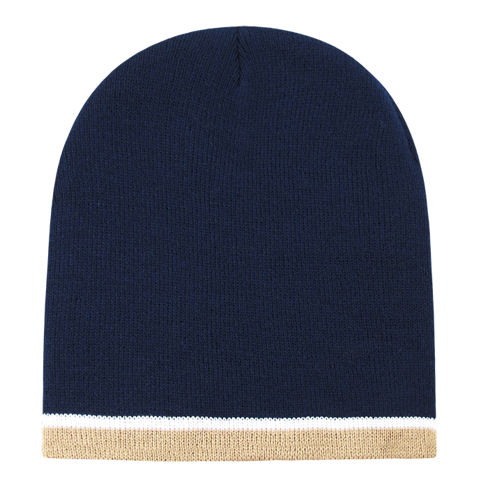 Decky Double Striped Beanie | Decky 8015